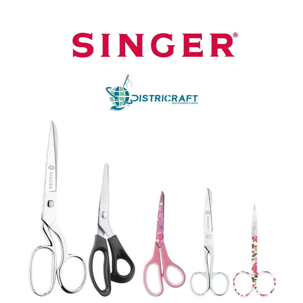 Lineas Singer Tijeras Singer | Precisión y Calidad para Costura y Bordado.